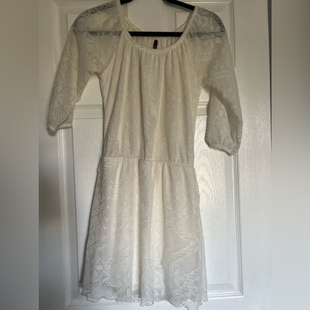 White dress